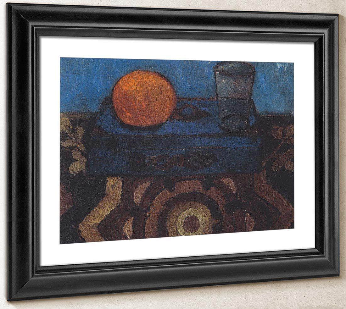Still Life With Blue Box By Paula Modersohn Becker Fine Art Print