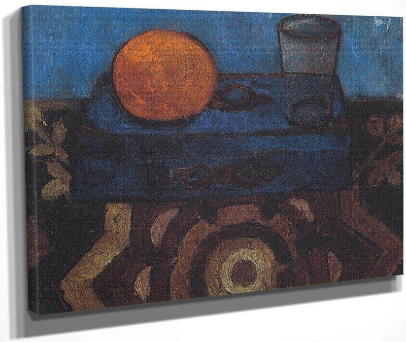 Still Life With Blue Box By Paula Modersohn Becker Fine Art Print