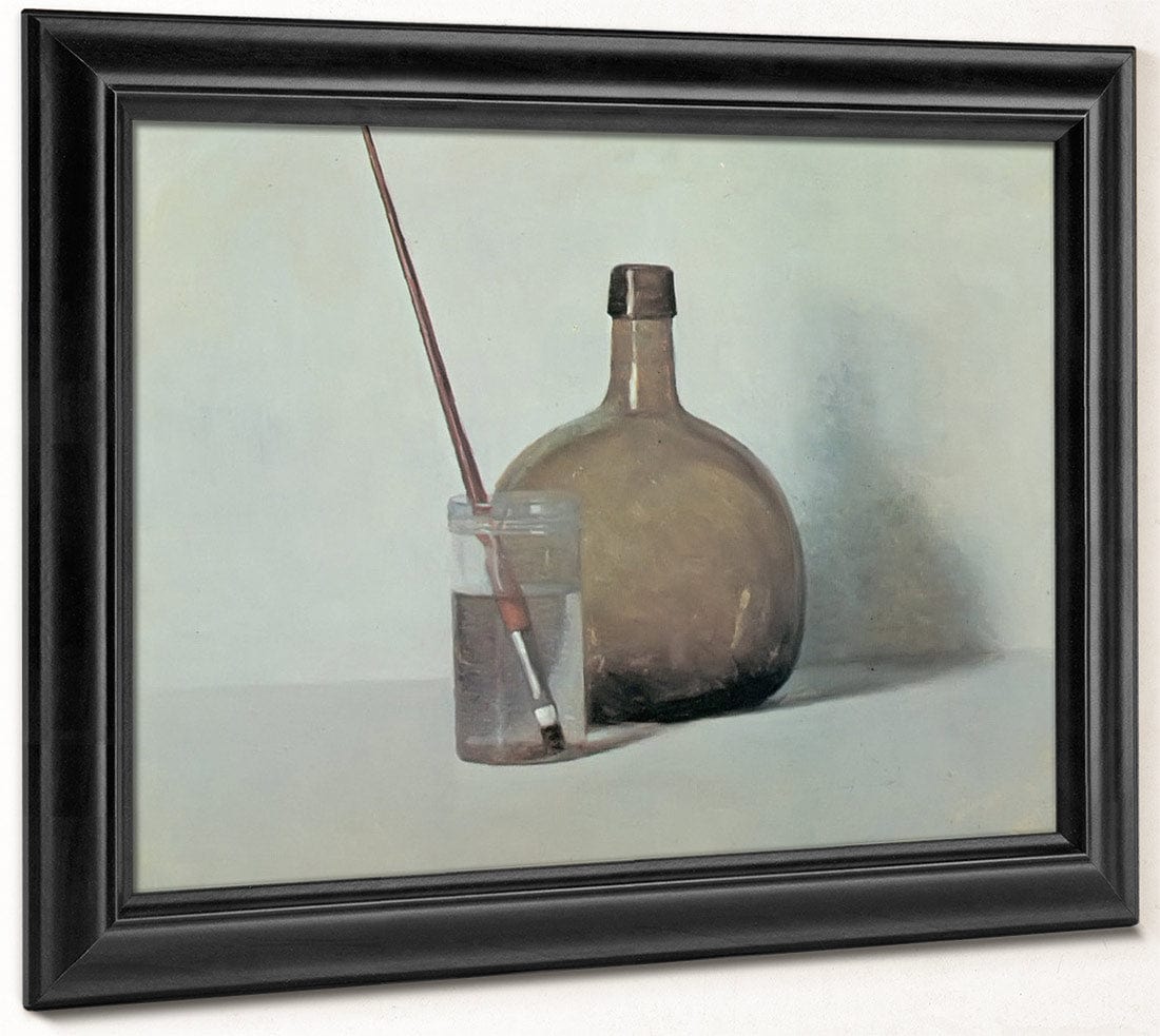 Still Life With Brush By NC Wyeth Fine Art Print