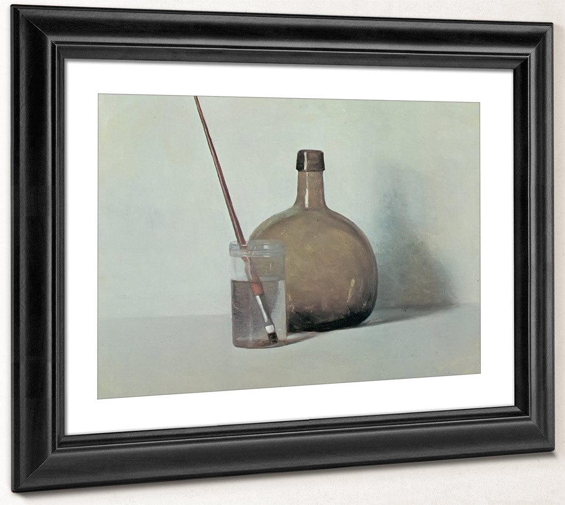 Still Life With Brush By NC Wyeth Fine Art Print