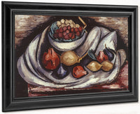 Still Life With Compote And Fruit By Marsden Hartley Fine Art Print
