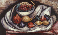 Still Life With Compote And Fruit By Marsden Hartley Fine Art Print