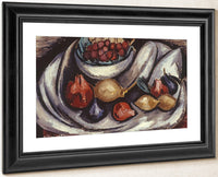 Still Life With Compote And Fruit By Marsden Hartley Fine Art Print