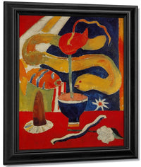 Still Life With Eel By Marsden Hartley Fine Art Print
