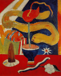 Still Life With Eel By Marsden Hartley Fine Art Print