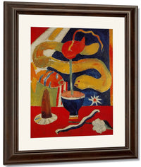 Still Life With Eel By Marsden Hartley Fine Art Print