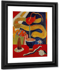 Still Life With Eel By Marsden Hartley Fine Art Print