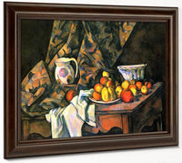 Still Life With Flower Holder 1905 By Paul Cezanne Fine Art Print