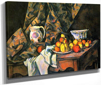 Still Life With Flower Holder 1905 By Paul Cezanne Fine Art Print