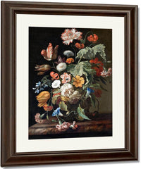 Still Life With Flowers 1700 By Rachel Ruysch Fine Art Print