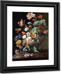 Still Life With Flowers 1700 By Rachel Ruysch Fine Art Print