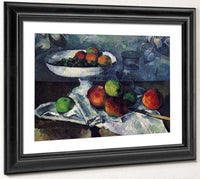 Still Life With Fruit Dish 1879 1880 46X55Cm Museum Of Modern Art By Paul Cezanne Fine Art Print