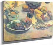 Still Life With Fruits By Paul Gauguin Fine Art Print