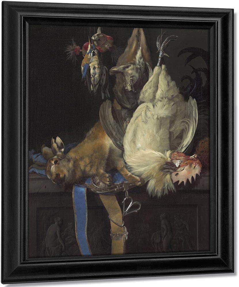 Still Life With Game By Willem Van Aelst Fine Art Print