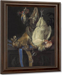 Still Life With Game By Willem Van Aelst Fine Art Print