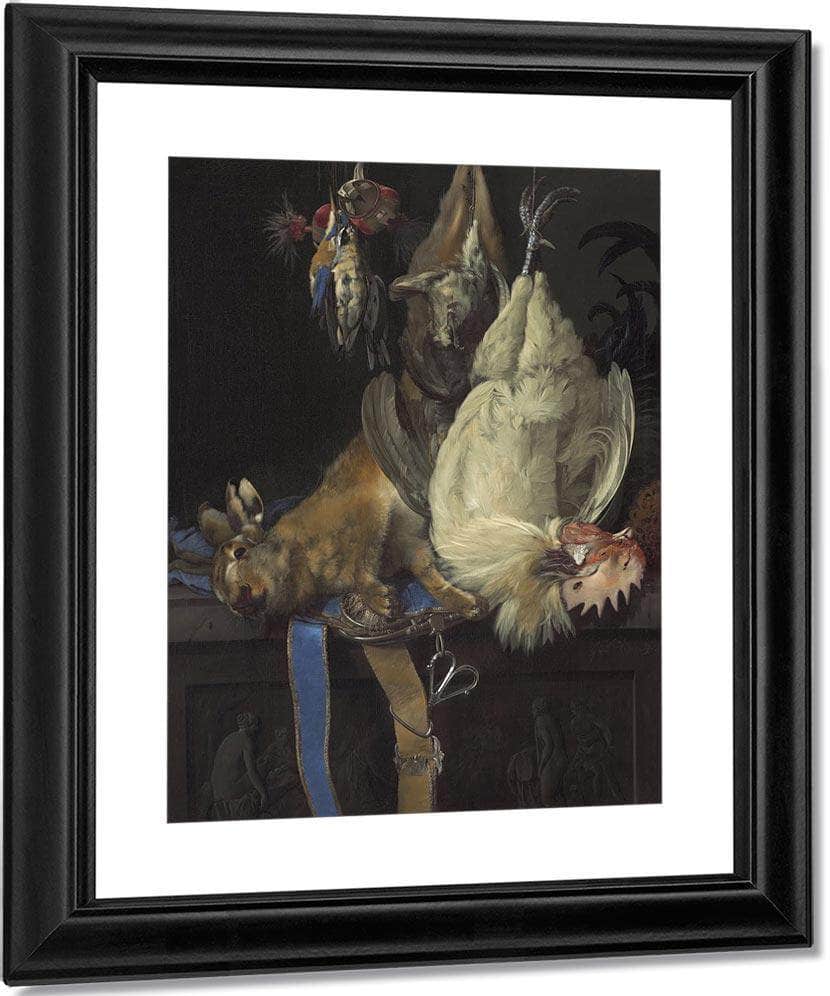 Still Life With Game By Willem Van Aelst Fine Art Print