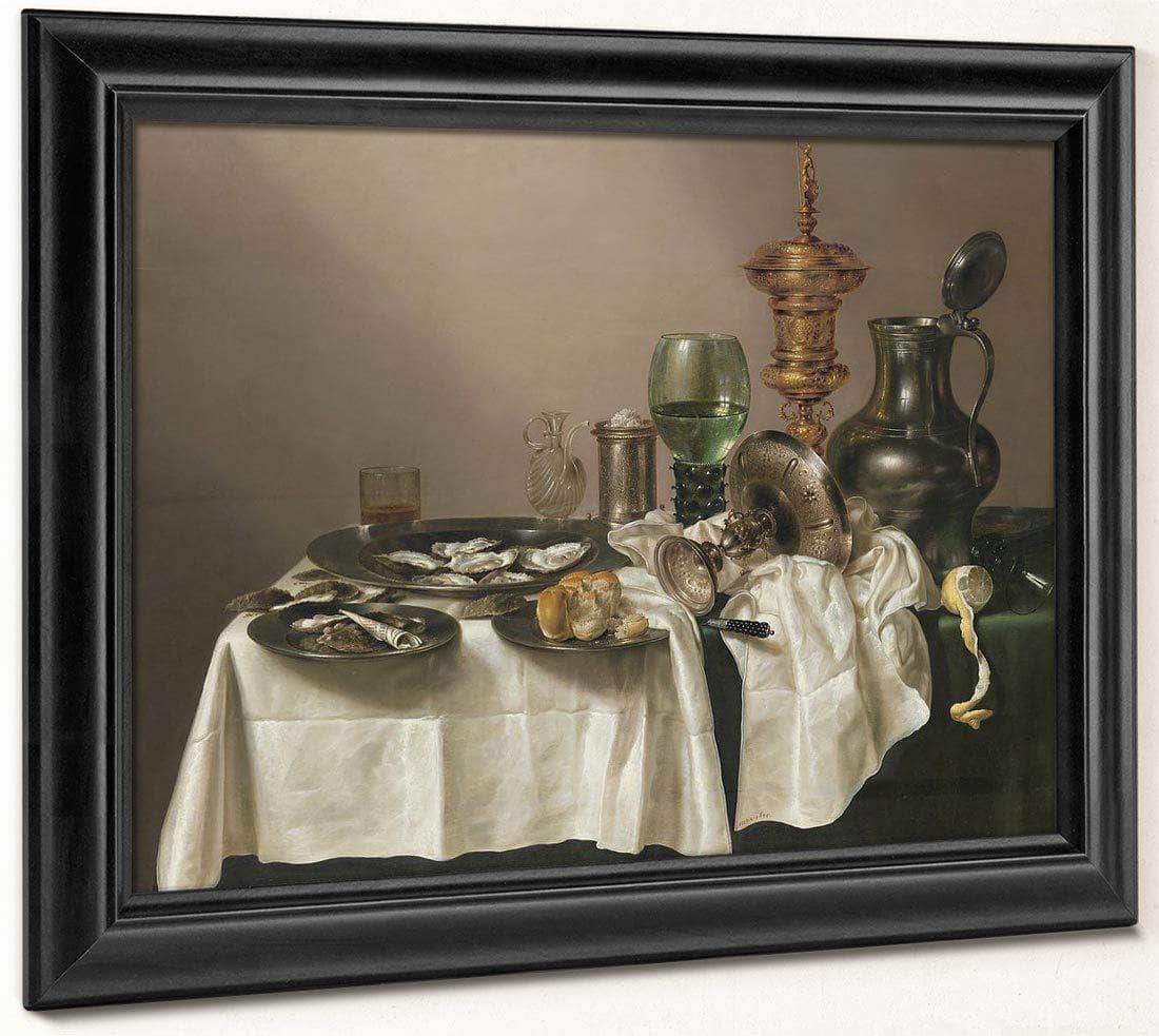 Still Life With Gilt Goblet By Willem Claesz Heda Fine Art Print