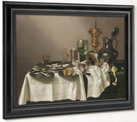 Still Life With Gilt Goblet By Willem Claesz Heda Fine Art Print