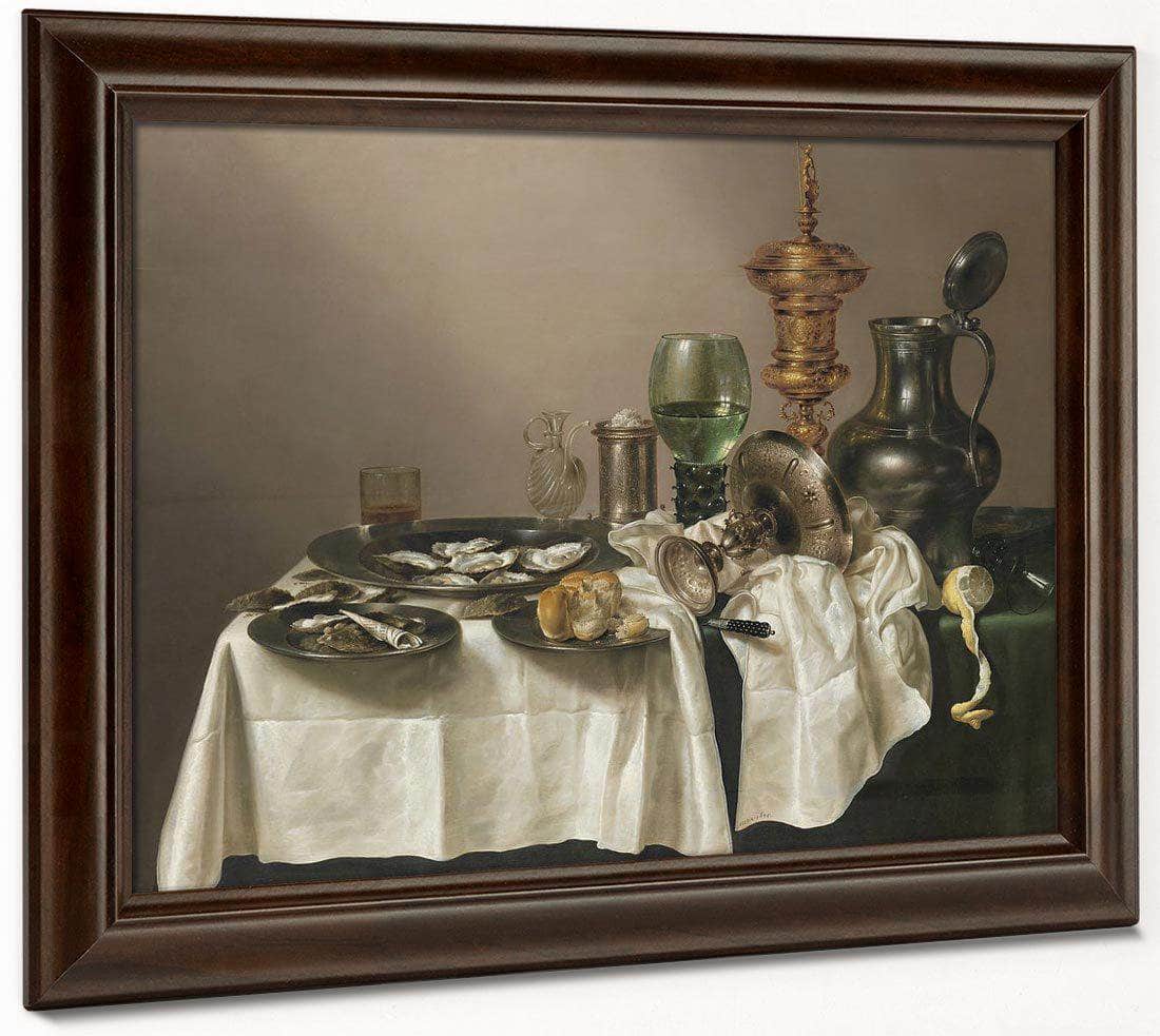Still Life With Gilt Goblet By Willem Claesz Heda Fine Art Print