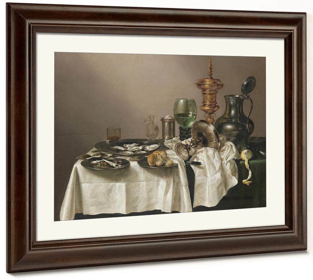 Still Life With Gilt Goblet By Willem Claesz Heda Fine Art Print