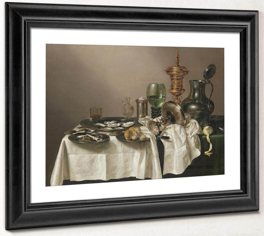 Still Life With Gilt Goblet By Willem Claesz Heda Fine Art Print