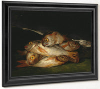 Still Life With Golden Bream By Francisco De Goya Fine Art Print