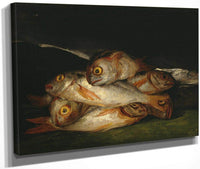 Still Life With Golden Bream By Francisco De Goya Fine Art Print