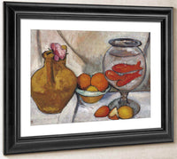 Still Life With Goldfish Bowl By Paula Modersohn Becker Fine Art Print