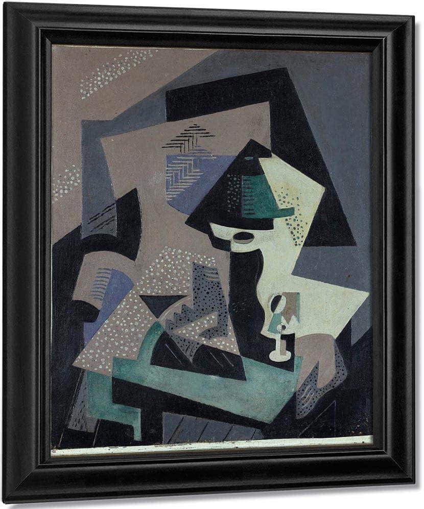 Still Life With Green Lamp 1917 1 By Maria Blanchard Fine Art Print