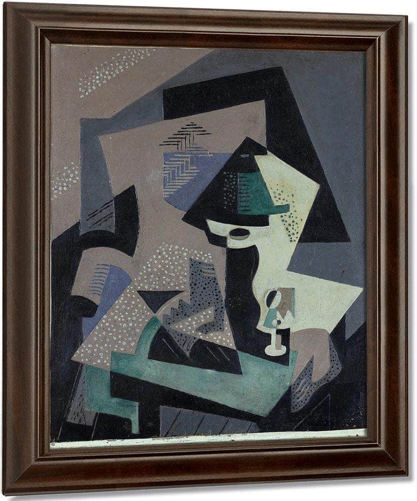 Still Life With Green Lamp 1917 1 By Maria Blanchard Fine Art Print