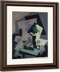 Still Life With Green Lamp 1917 1 By Maria Blanchard Fine Art Print