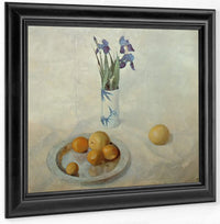 Still Life With Iris And Oranges By NC Wyeth Fine Art Print