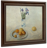 Still Life With Iris And Oranges By NC Wyeth Fine Art Print