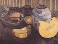 Still Life With Pumpkin By Paula Modersohn Becker Fine Art Print