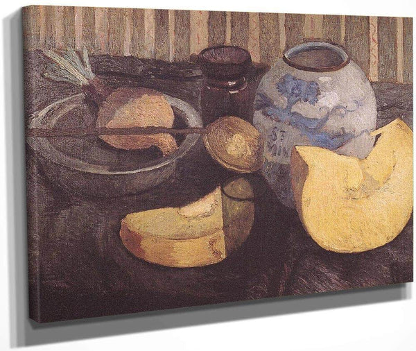 Still Life With Pumpkin By Paula Modersohn Becker Fine Art Print