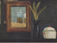 Still Life With Sugar Bowl And Hyacinth In Glass By Paula Modersohn Becker Fine Art Print