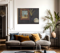 Still Life With Sugar Bowl And Hyacinth In Glass By Paula Modersohn Becker Fine Art Print