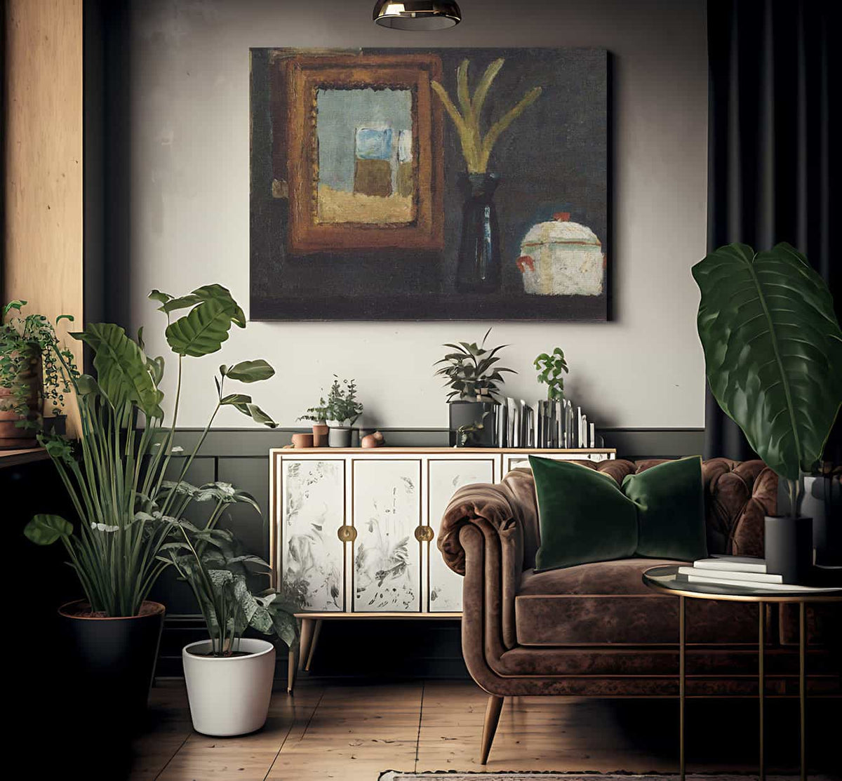 Still Life With Sugar Bowl And Hyacinth In Glass By Paula Modersohn Becker Fine Art Print