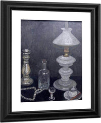 Still Life With White Lamp By Paula Modersohn Becker Fine Art Print