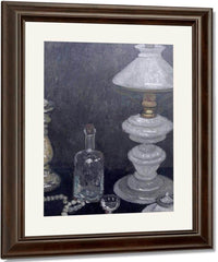 Still Life With White Lamp By Paula Modersohn Becker Fine Art Print