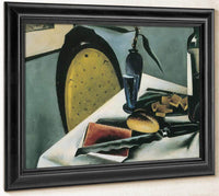 Still Life With Yellow Green Chair By Preston Dickinson Fine Art Print