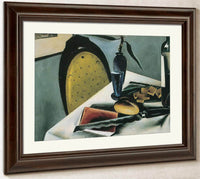 Still Life With Yellow Green Chair By Preston Dickinson Fine Art Print