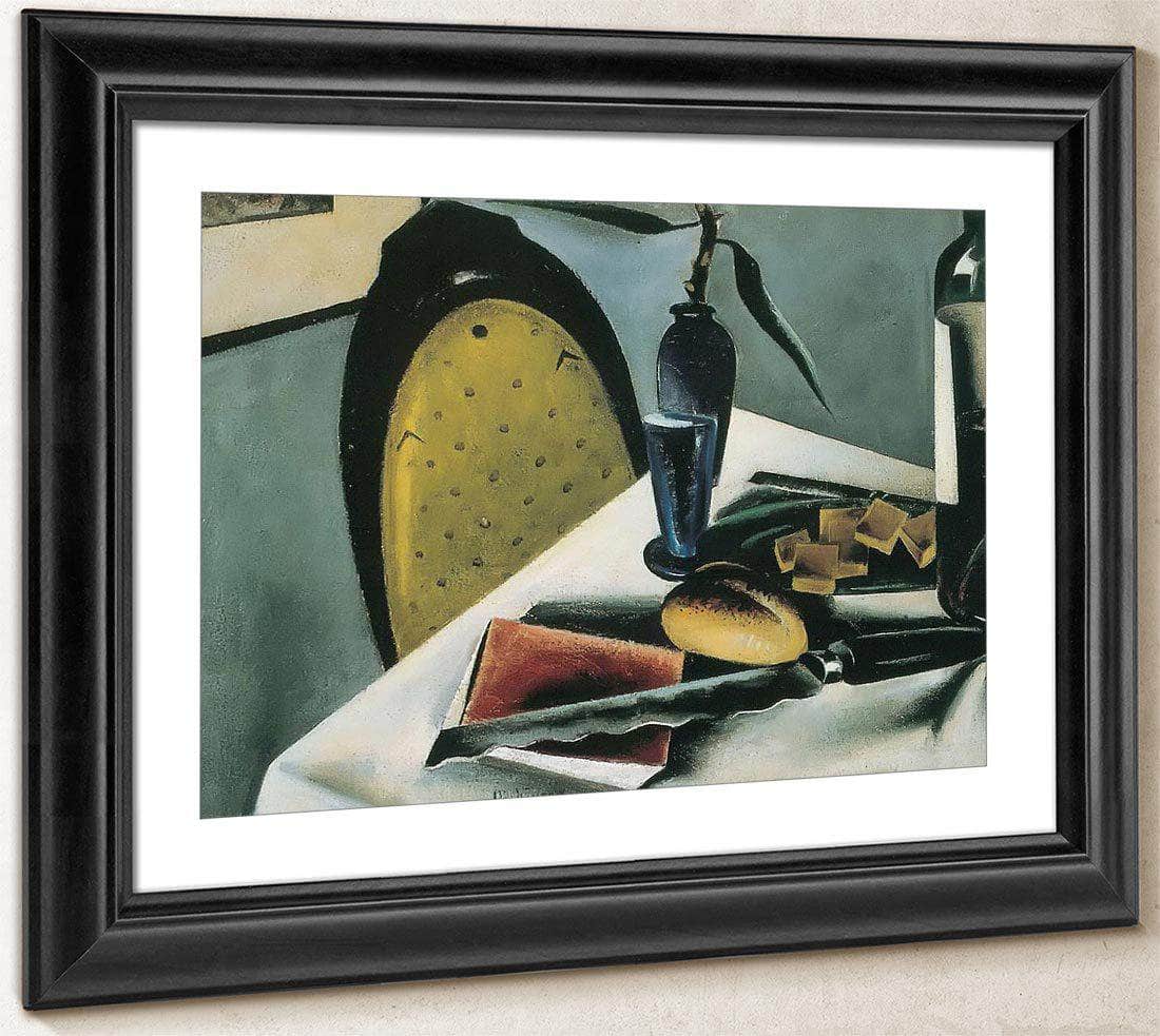 Still Life With Yellow Green Chair By Preston Dickinson Fine Art Print
