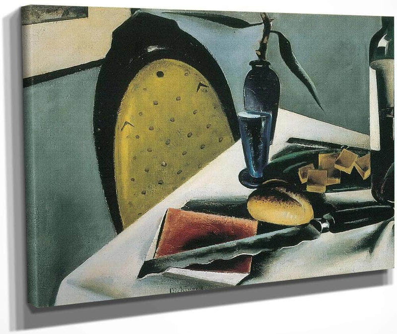 Still Life With Yellow Green Chair By Preston Dickinson Fine Art Print