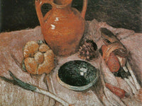 Still Life With Yellow Jug By Paula Modersohn Becker Fine Art Print