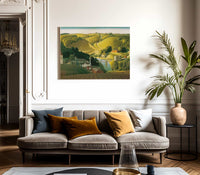 Stone City By Grant Wood Fine Art Print