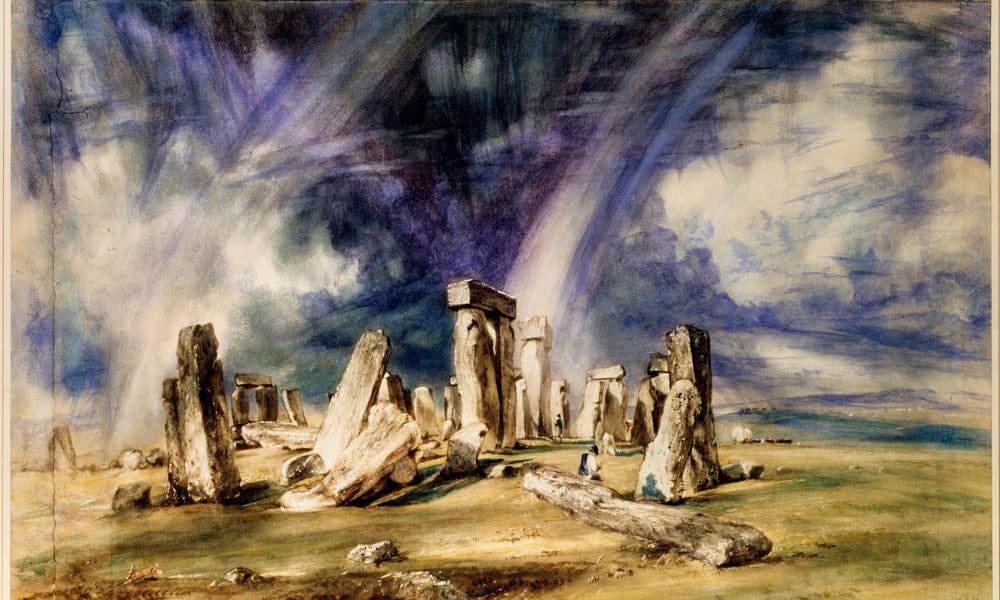 Stonehenge 1835 1 By John Constable Fine Art Print