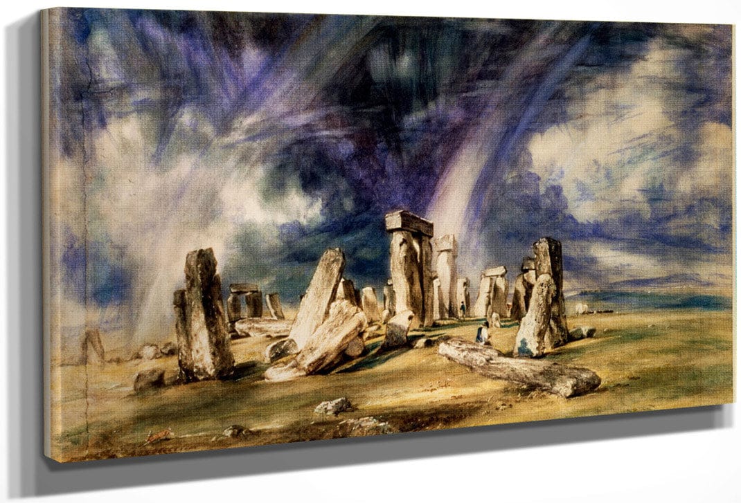 Stonehenge 1835 1 By John Constable Fine Art Print