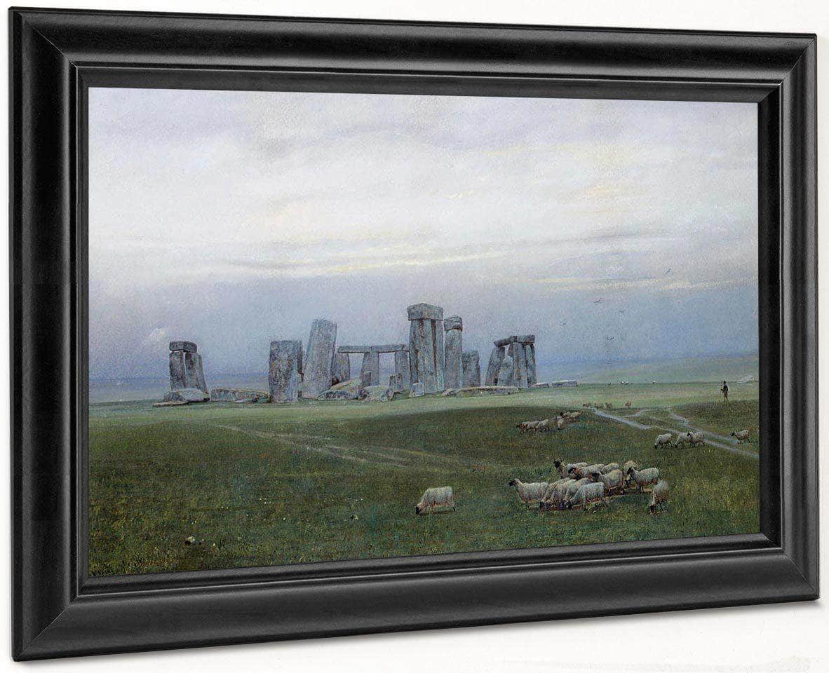 Stonehenge By William Trost Richards Fine Art Print