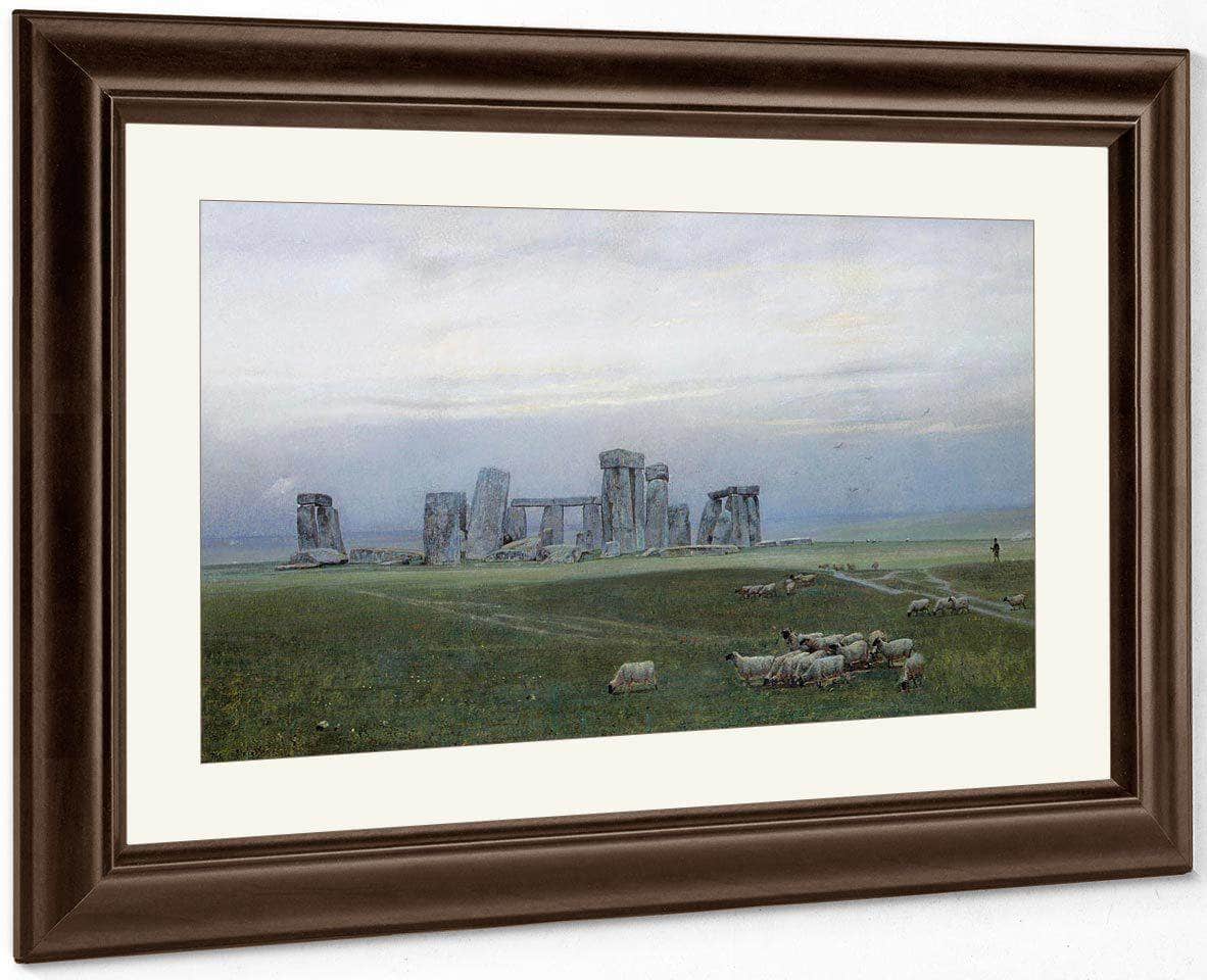 Stonehenge By William Trost Richards Fine Art Print